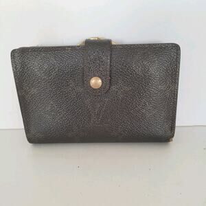 LOUIS VUITTON Portefeuille Viennois Bifold Wallet Monogram Brown Medium Retro